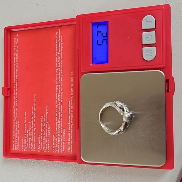 Sterling Silver 925 Octopus Sea Creature Ring - Size 7 - Picture 9 of 10